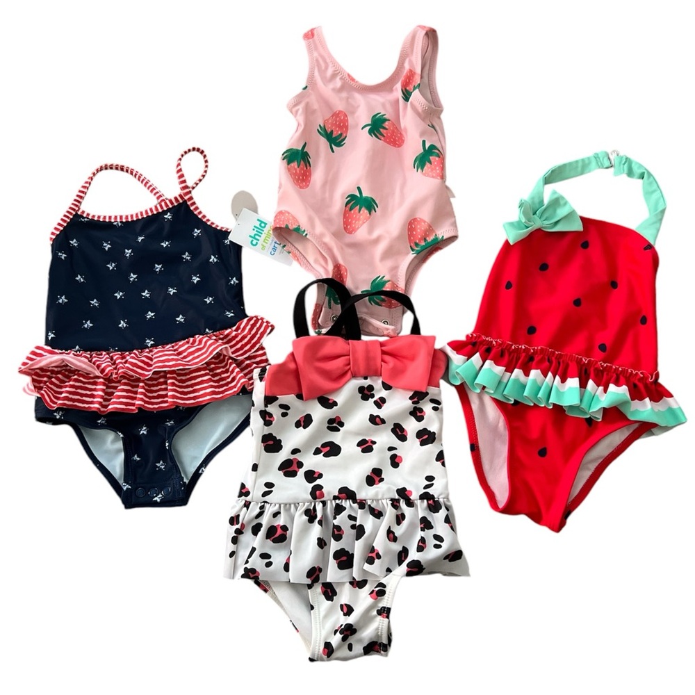 One Piece Bathing Suit Bundle 12-18 Months